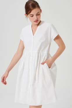 Cotton Shift Dress