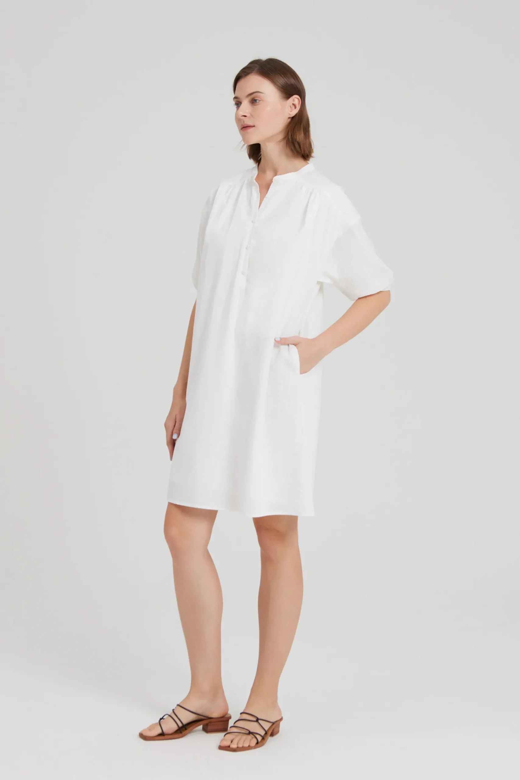 Cotton Shift Dress