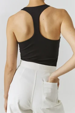 Cotton Straight-Leg Pants