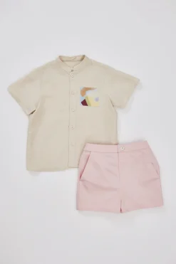 Cotton Twill Shorts