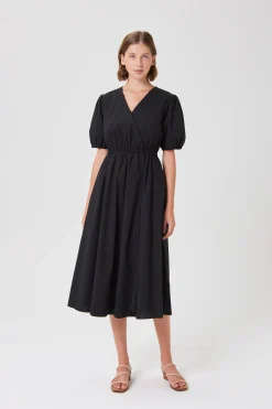 Cotton Wrap Dress