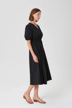 Cotton Wrap Dress
