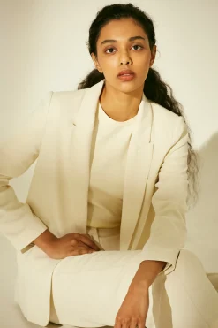 Crepe Tailored Blazer