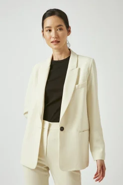 Crepe Tailored Blazer