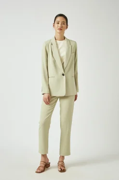 Crepe Tailored Blazer
