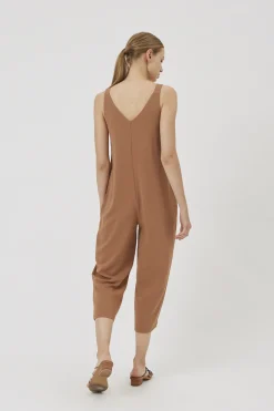 Crepe V-Neck Jumpsuit
