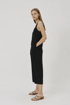 Crepe V-Neck Jumpsuit