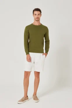 Crew-Neck Knit Jumper