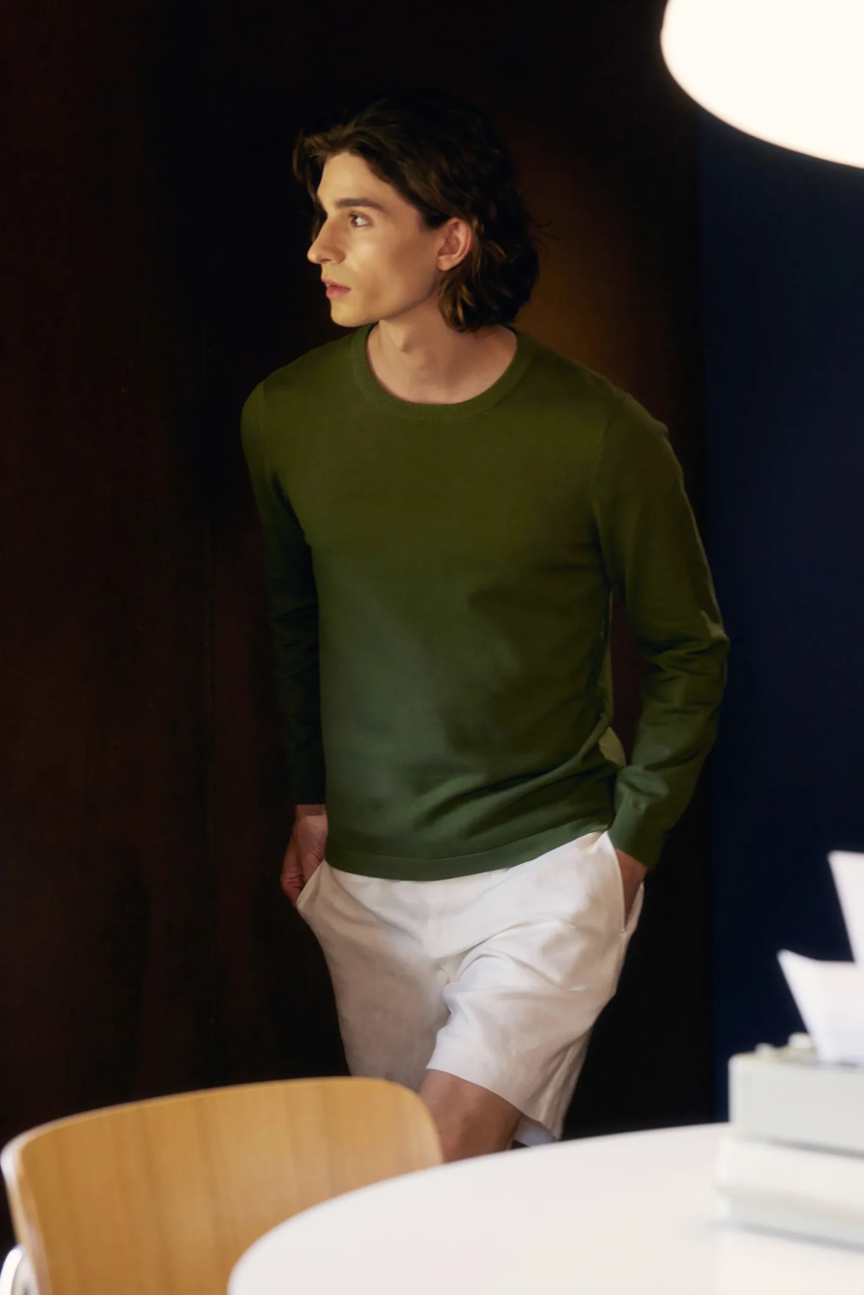 Crew-Neck Knit Jumper