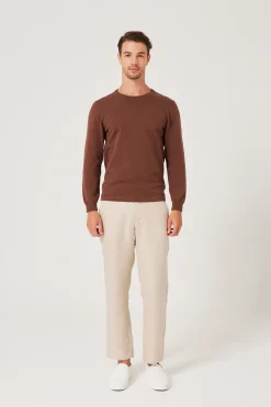 Crew-Neck Knit Jumper