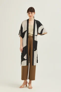 Dialogue Longline Duster