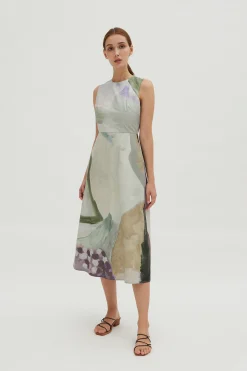 Dusk Bell Midi Dress