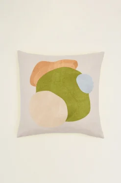 Embroidered Cushion Cover