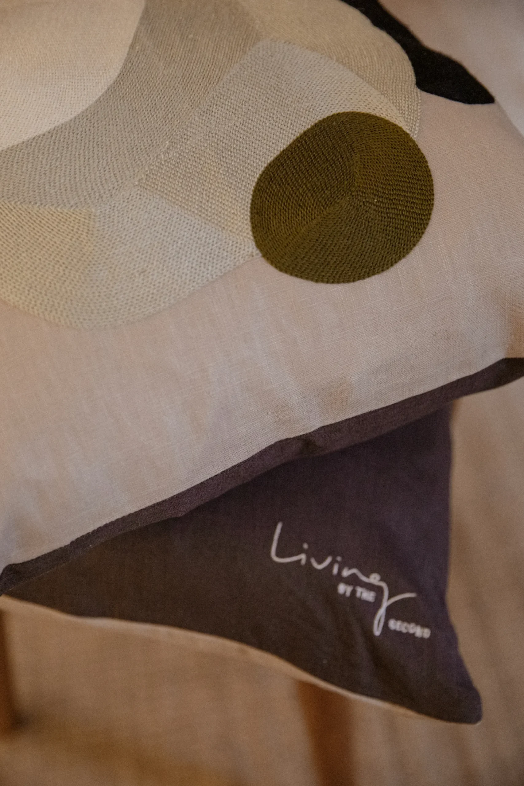 Embroidered Cushion Cover