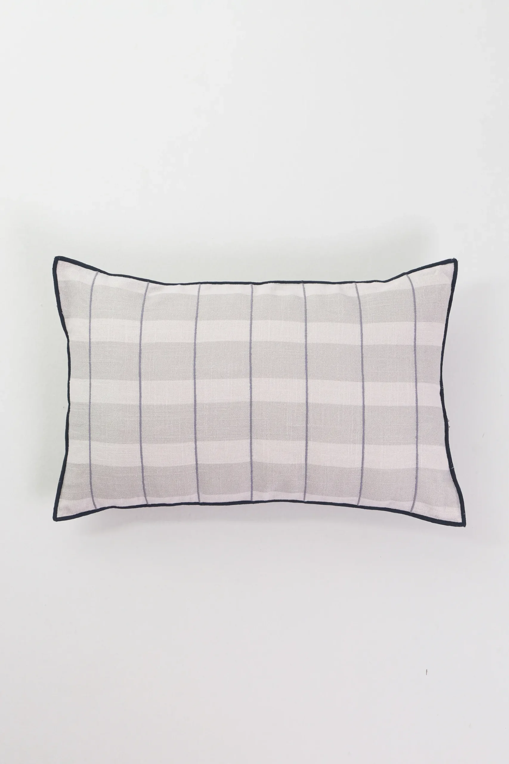 Embroidered Lumbar Cushion Cover