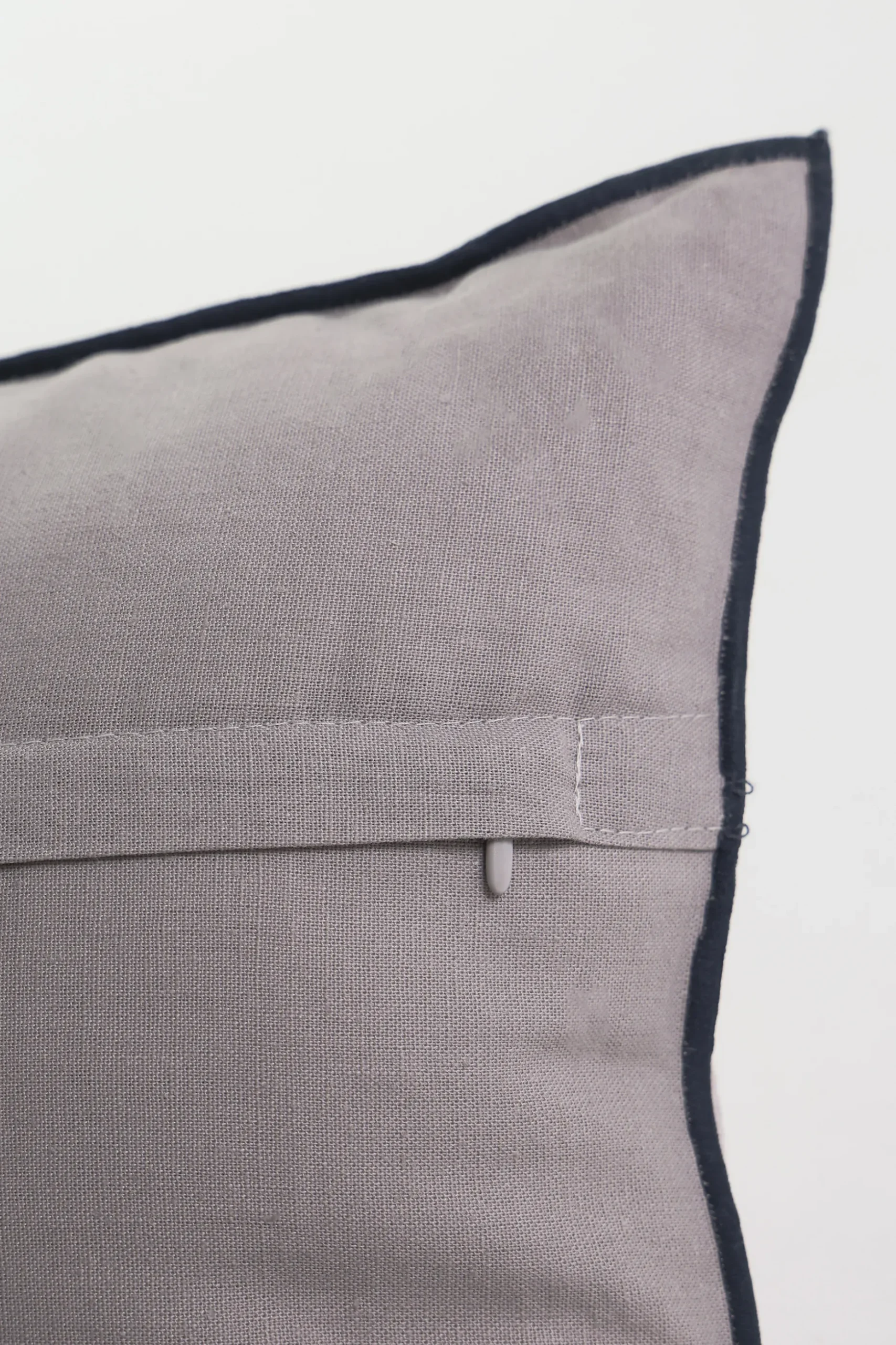 Embroidered Lumbar Cushion Cover