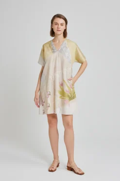 Estate Pintuck Shift Dress