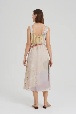 Estate Scoop-Back Midi Dress