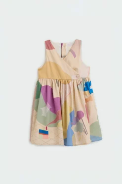 Fairground Cotton Wrap Dress