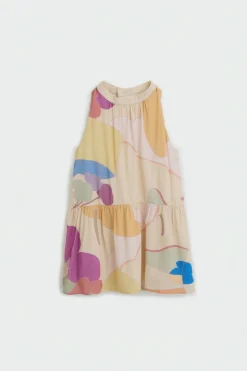 Fairground Halter Neck Dress