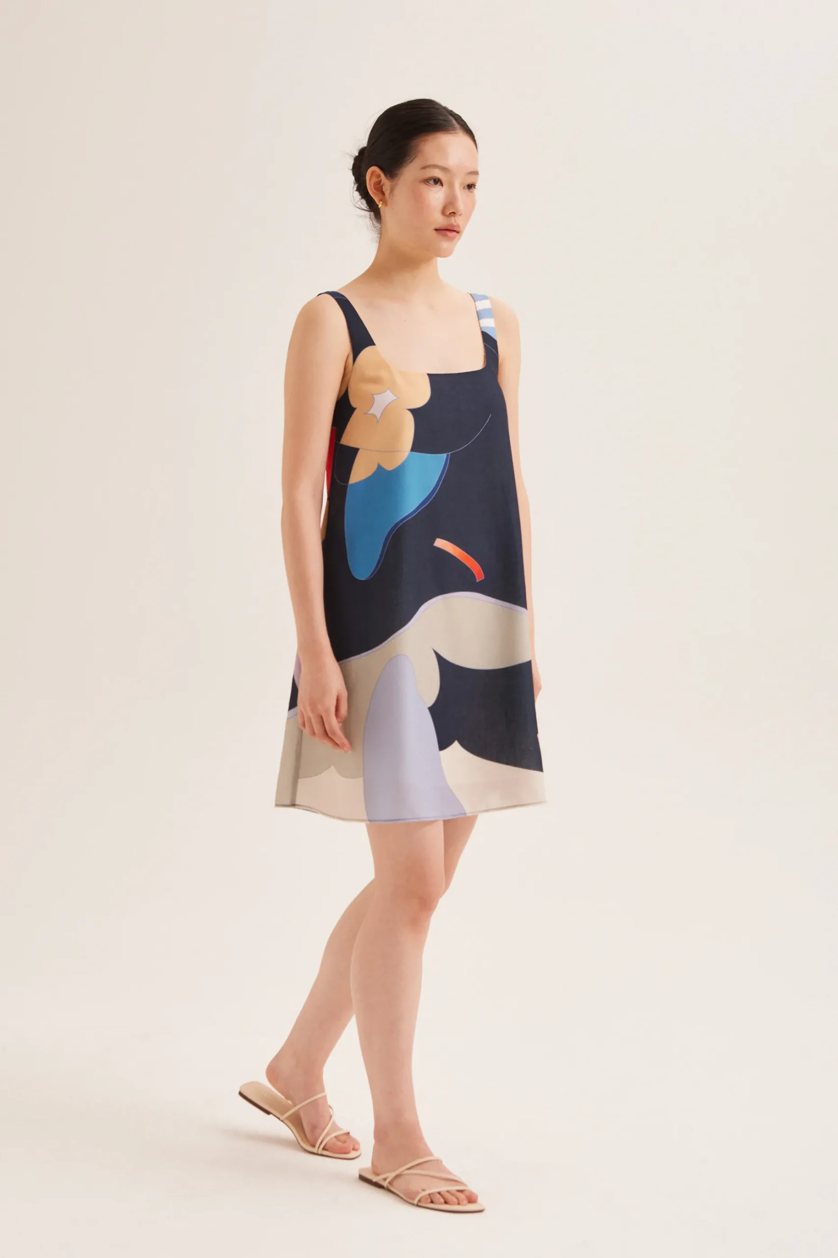 Fairground Mini Swing Dress