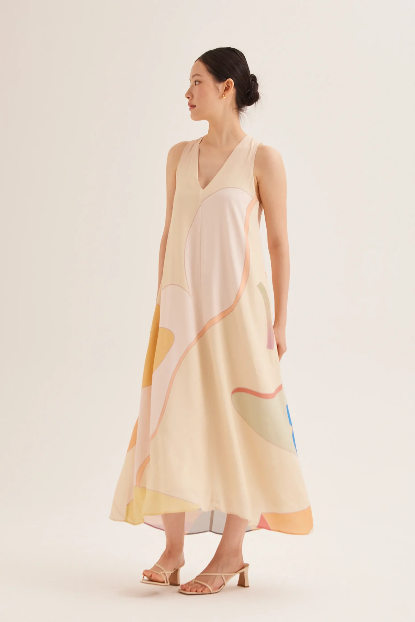 Fairground Two-Way Twist Knot Dress