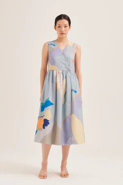 Fairground Wrap Dress