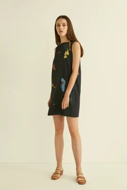 Fragments Shift Dress