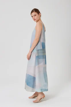 Frame Drop Waist Tent Dress