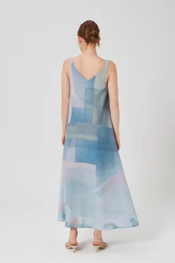 Frame Drop Waist Tent Dress