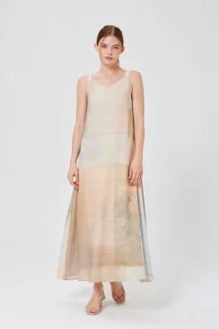 Frame Drop Waist Tent Dress