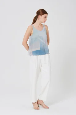 Frame Rayon Tent Top