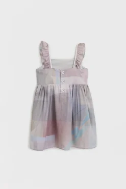 Frame Ruffle Sleeve Dress