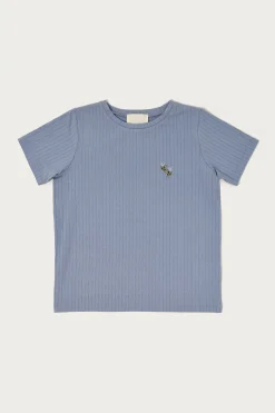 Garden Embroidered Knit Tee