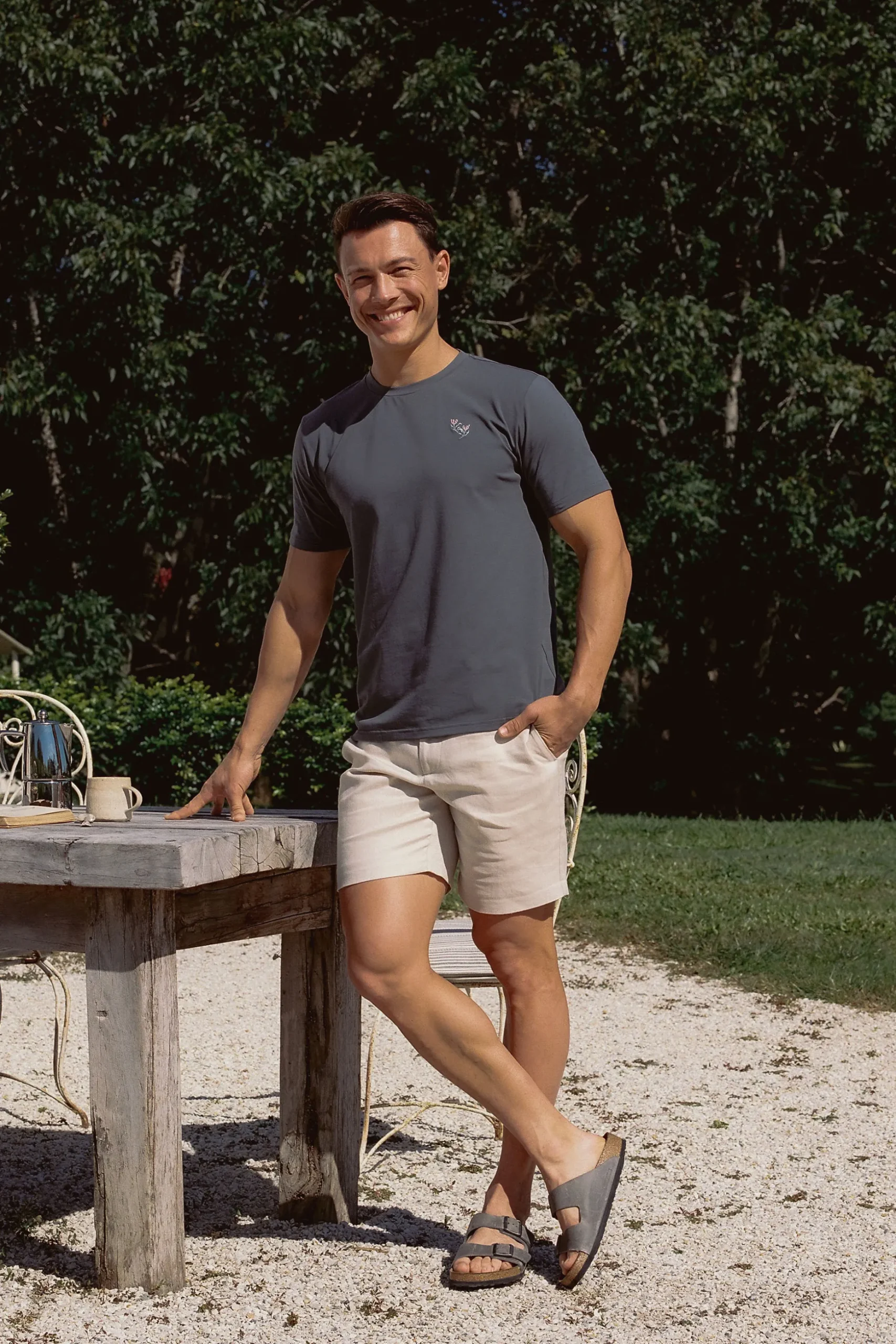 Garden Embroidered Tee