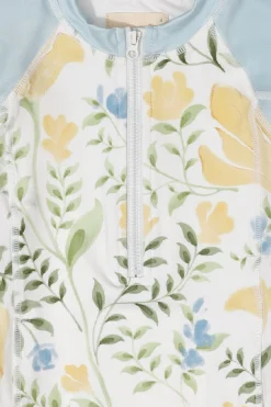 Garden Long-Sleeved Swimsuit