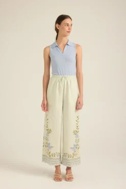 Garden Relaxed Full-Length Pants