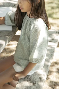 Gingham Picnic Top