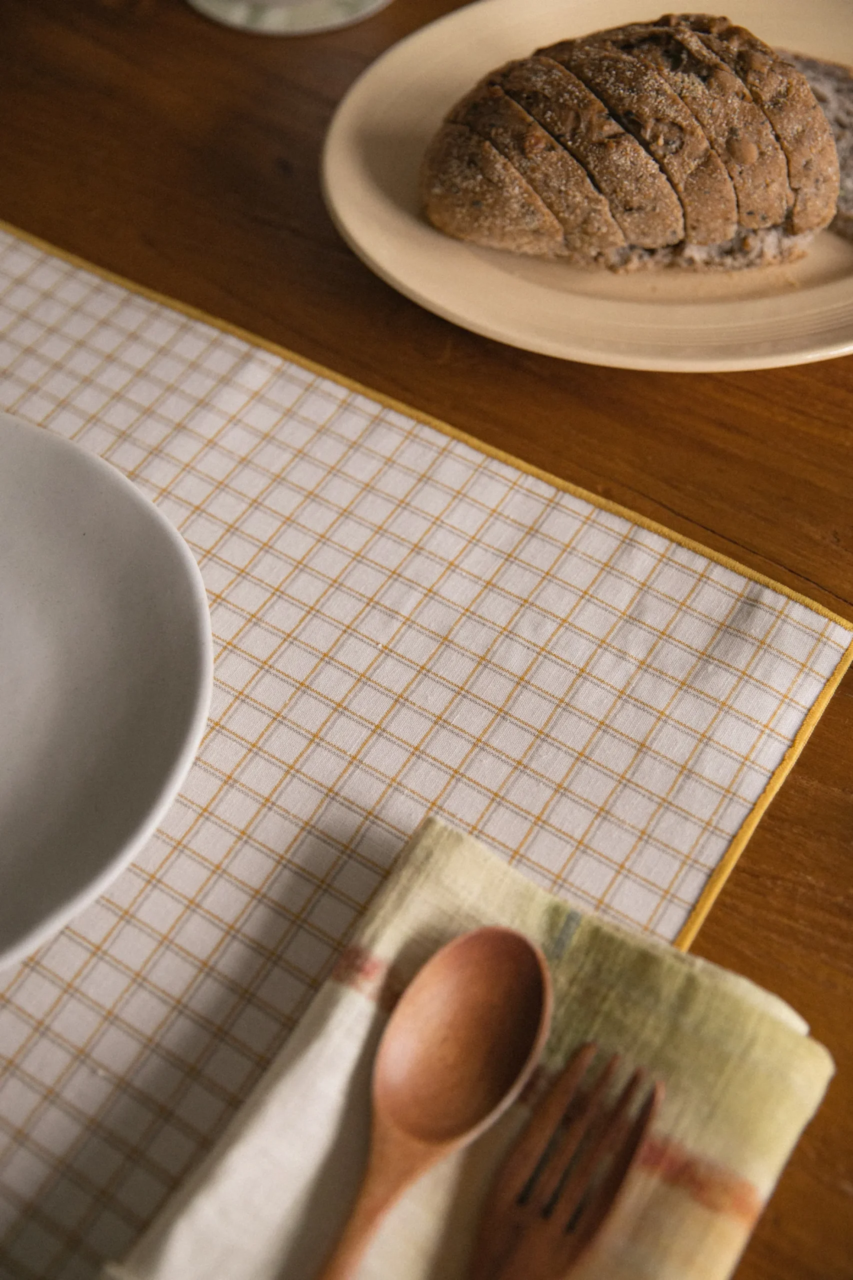 Gingham Placemat Set