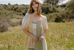 Heirloom Puff-Sleeve Shift Dress