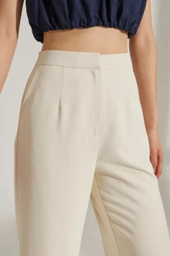 High-Waisted Longline Pants