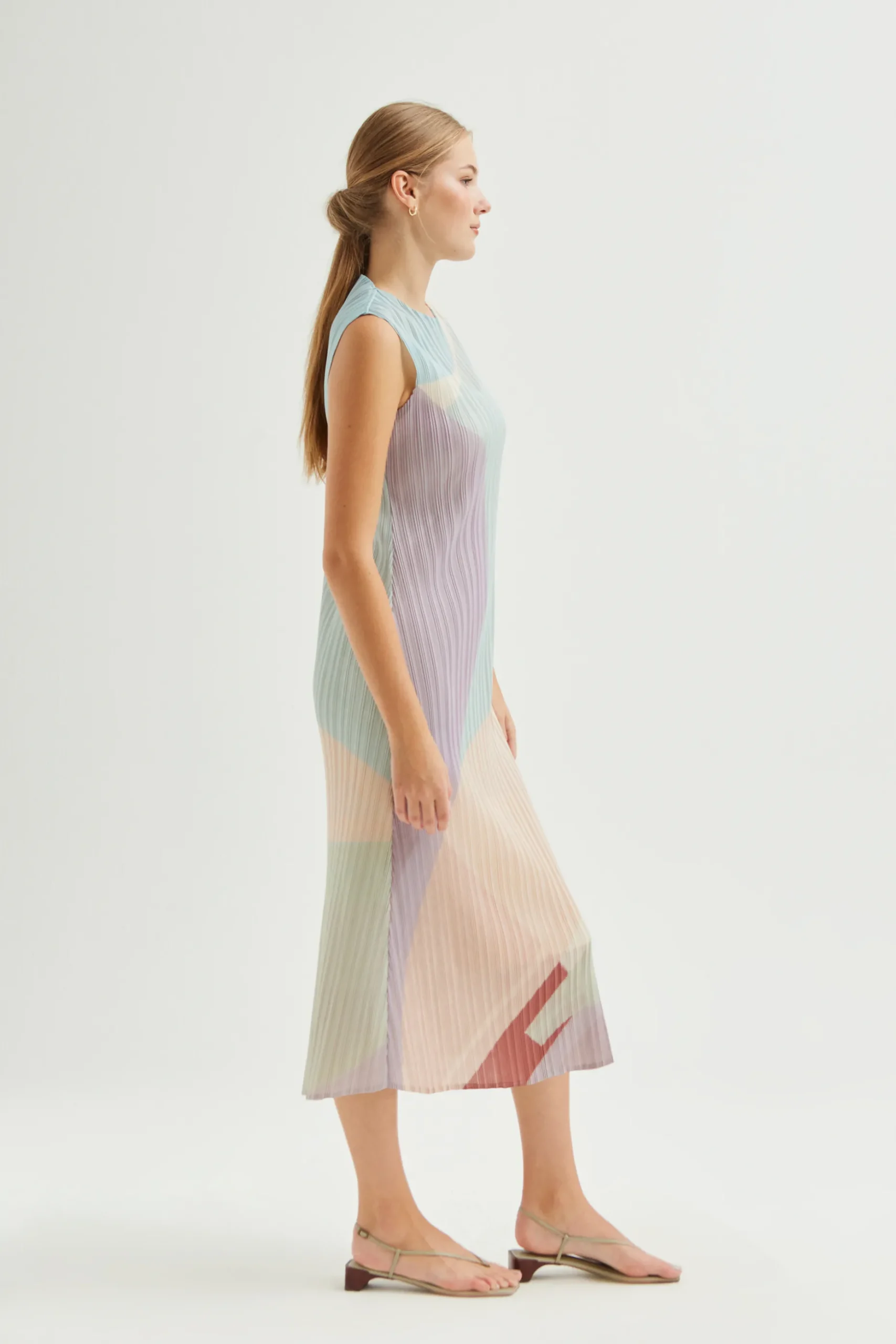 Interlude Plissé Pleated Dress