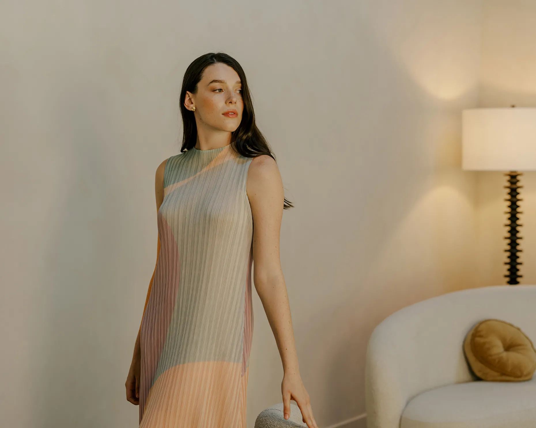 Interlude Plissé Pleated Dress