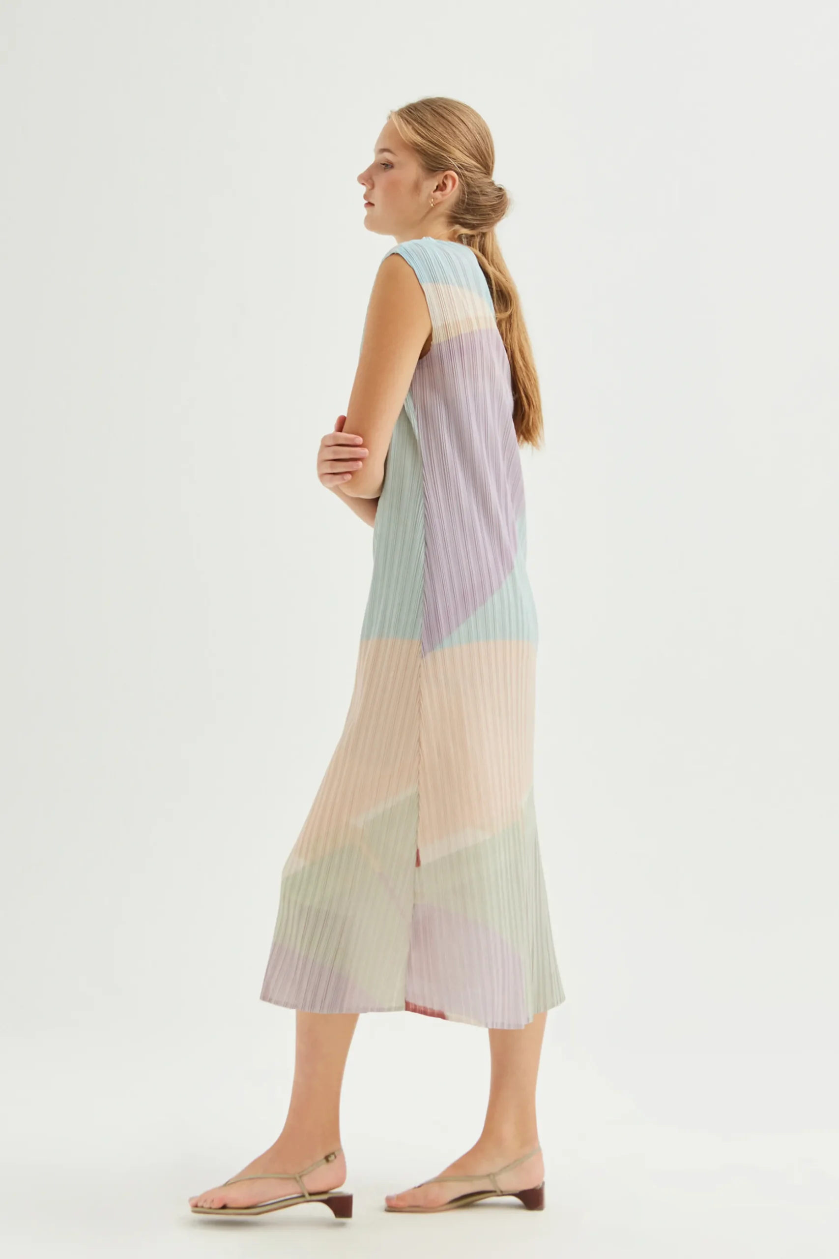Interlude Plissé Pleated Dress