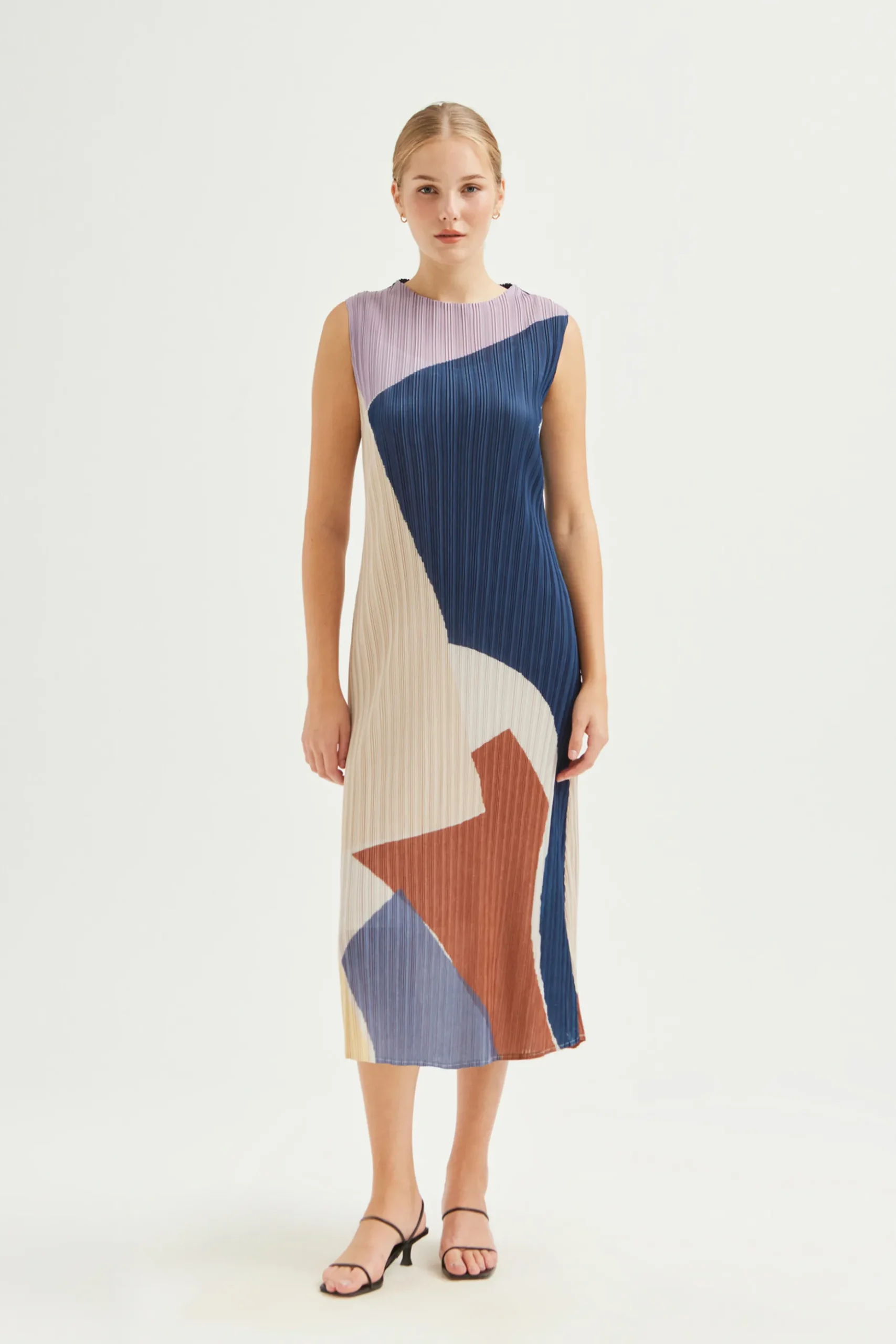 Interlude Plissé Pleated Dress
