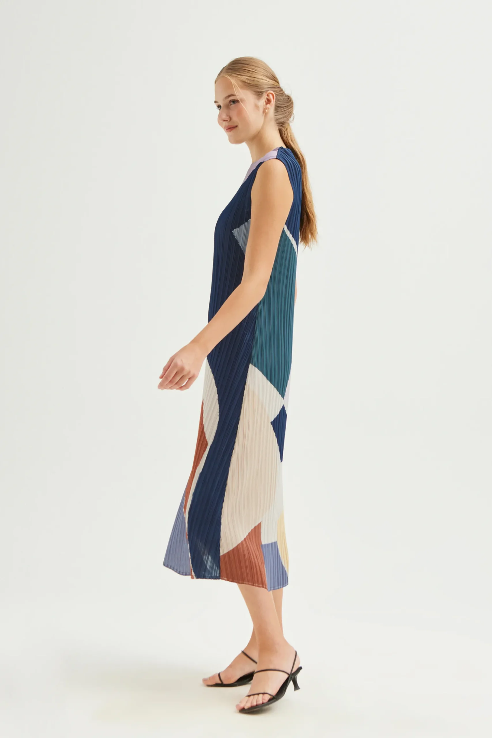 Interlude Plissé Pleated Dress