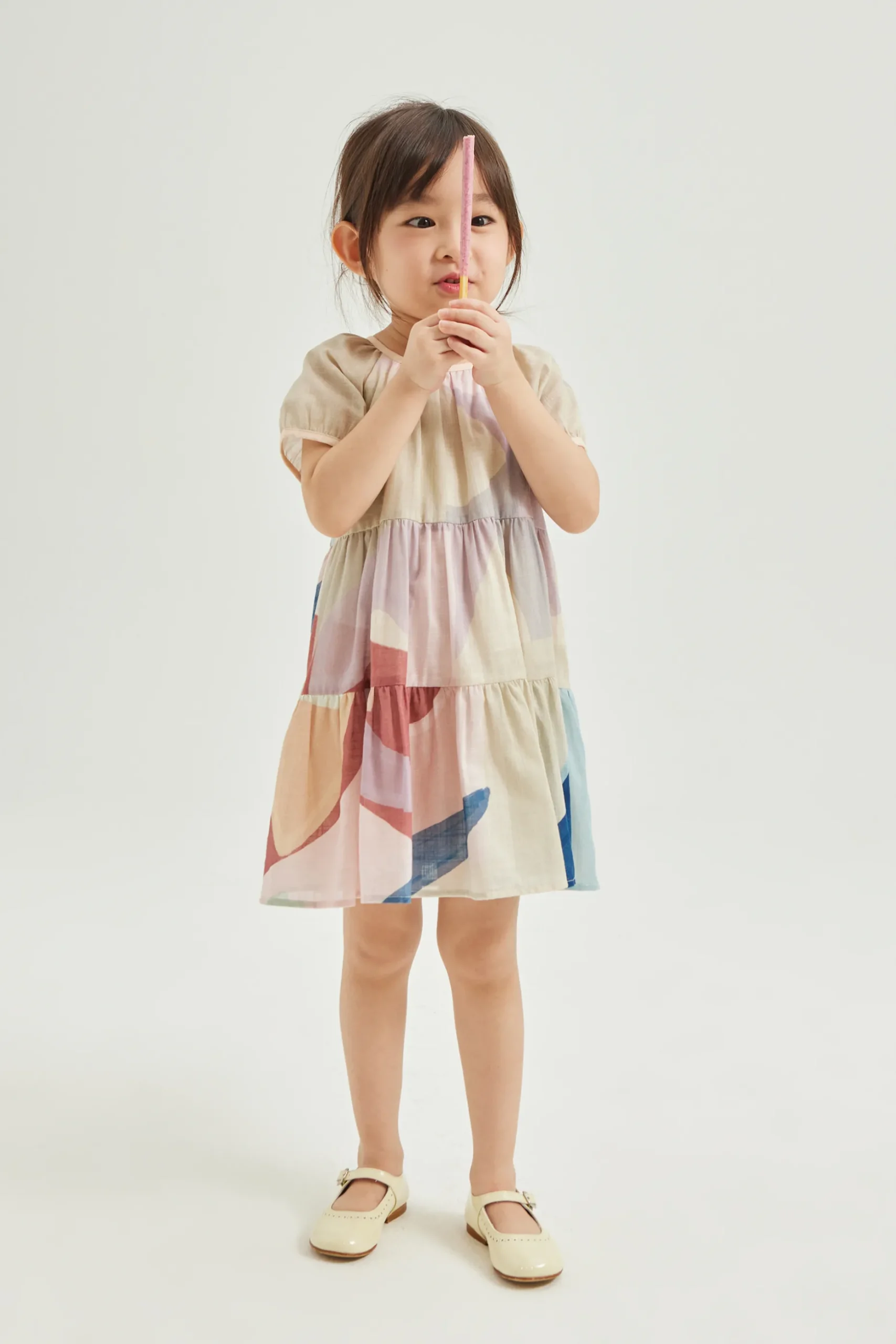 Interlude Tiered Cotton Dress
