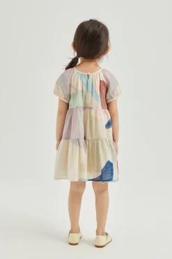 Interlude Tiered Cotton Dress