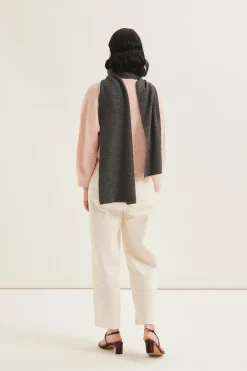 Jacquard Knit Scarf