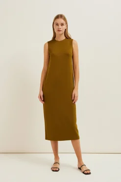Jersey Midi Dress
